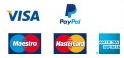 We Accept The Following Credit and Debit Cards - MasterCard, Visa, Visa Electron, Delta, Maestro and Solo.